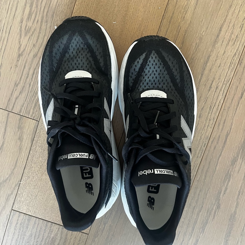 New Balance Black and White Sneakers